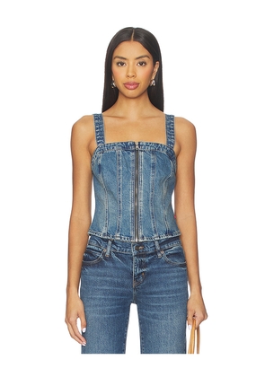LEVI'S Sculpted Bustier in Blue. Size M. Also in L, S.