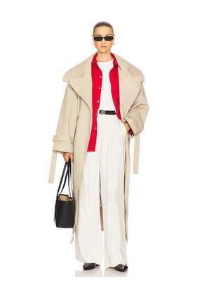 LAMARQUE Josephine Coat in Nude. Size M. Also in S.