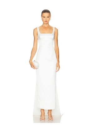 NICHOLAS Emilia Dress in White. Size 10. Also in 0, 6.