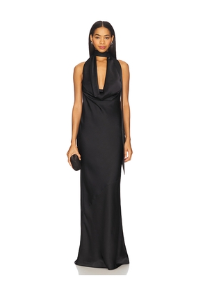 Lovers and Friends Jenna Gown in Black. Size M. Also in XXS, XS.