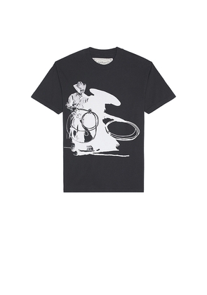 ONE OF THESE DAYS Wanted Tee in Black. Size S. Also in L.