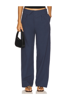 LIONESS Flourish Pant in Navy. Size M. Also in L, S, XS, XXS.