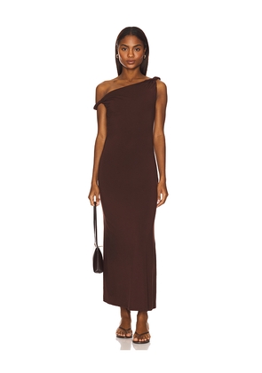 NIA Carmella Dress in Chocolate. Size M. Also in S, XS, L, XL.
