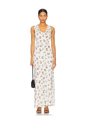 MORE TO COME Gwen Maxi Dress in White. Size S. Also in XS, XXS.