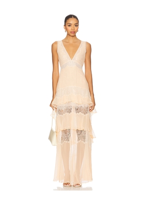 LoveShackFancy Callista Dress in Orange. Size 2. Also in 4, 6.