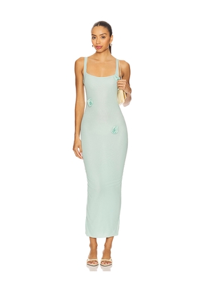 Maygel Coronel Ivy Dress in Baby Blue.