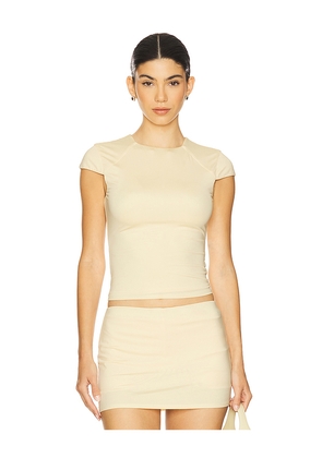 Lovers and Friends Mia Top in Lemon. Size M. Also in XS, XXS, S, L, XL.