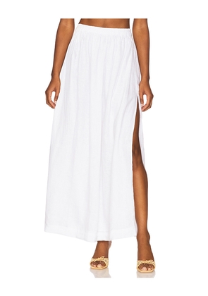 MIKOH Ciel Skirt in White. Size 2/M. Also in 1/S, 3/L.