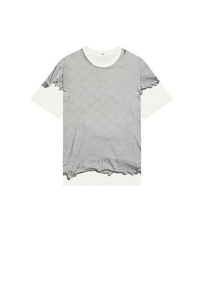 NEUW Digital Vintage Tee in Grey. Size M. Also in S, L, XL/1X.