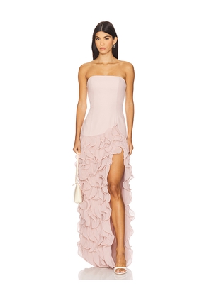Lovers and Friends Rori Gown in Mauve. Size M. Also in L, S, XS.