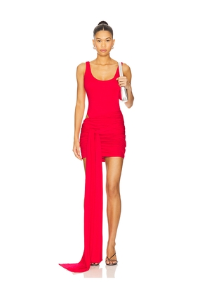 Lovers and Friends Helene Mini Dress in Red. Size M. Also in L, S, XS, XXS.