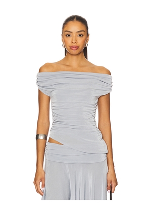 Lovers and Friends Salma Top in Slate. Size M. Also in XS, XXS, S, L.