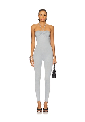 NIIHAI The Influence Jumpsuit in Grey. Size L. Also in M, S.
