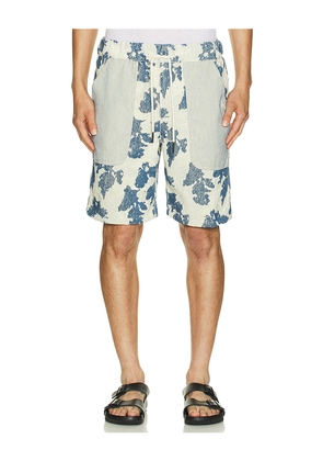 OAS Sail Contraste Nicola Terry Shorts in Beige. Size M. Also in S, L, XL/1X.