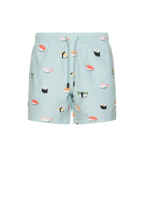 Nikben Jiro Swim Trunks in Mint. Size XL/1X. Also in L.