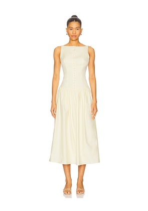 Mirror Palais Kissing Booth Lady Length Dress in Lemon. Size XS. Also in S.