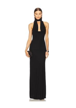 Michael Costello x REVOLVE Nathalia Gown in Black. Size S. Also in XXS, XS, M, XL.