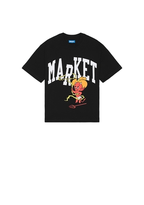 Market Hot Stuff Cowboy Arc Tee in Black. Size M. Also in S, L, XL/1X.
