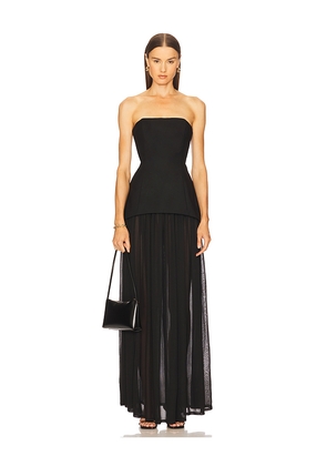 Michael Costello x REVOLVE Ruiz Maxi Dress in Black. Size M. Also in XXS, XS, S, L.