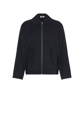 KROST University Pinstripe Jacket in Navy. Size S. Also in L.
