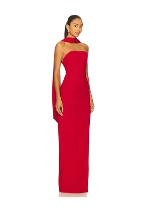 Lovers and Friends Caroline Gown in Red. Size M. Also in S, XS, XXS.