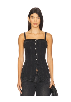 LEVI'S Tailored Bustier in Black. Size M. Also in L, S, XS.