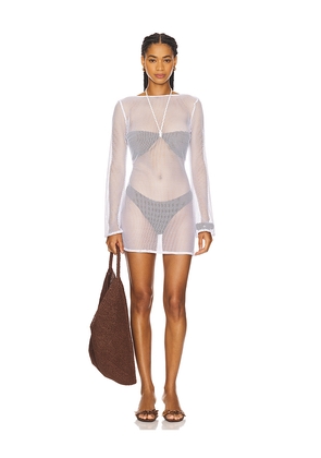 LIONESS x REVOLVE Malibu Mini Dress in White. Size M. Also in XS, S, L.