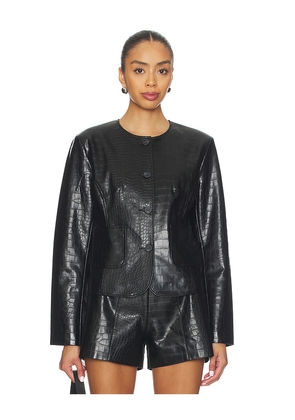 LAMARQUE Agnes Jacket in Black. Size S. Also in XS, M.