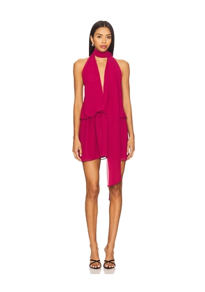 Lovers and Friends Michelle Mini Dress in Wine. Size M. Also in L, XL, XS.