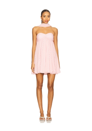 Lovers and Friends Sabrina Mini Dress in Pink. Size S. Also in M.