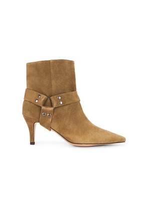 Lola Cruz Ankle Bootie in Olive. Size 38. Also in 36, 39, 40, 41.