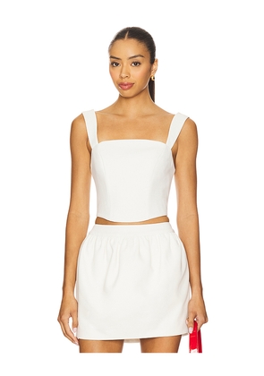 Lovers and Friends Jacqueline Top in White. Size M. Also in XXS, XS, S, XL.
