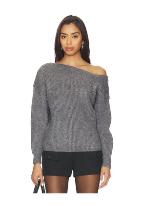 Line & Dot Shore Sweater in Charcoal. Size M. Also in S, XS, L.