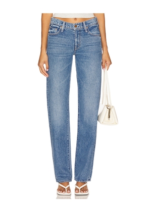 MOTHER The Relish Sneak Jeans in Blue. Size 24. Also in 29, 30.