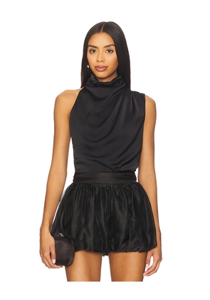 MISHA The Constantina Top in Black. Size S. Also in XS, M, XL.