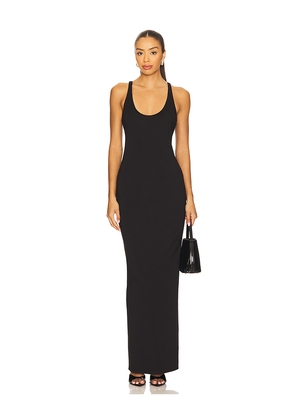 NBD Janhvi Maxi Dress in Black. Size M. Also in XS, XXS, L, XL.