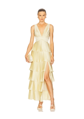 Lovers and Friends Matilda Maxi Dress in Yellow. Size M. Also in S, XS.