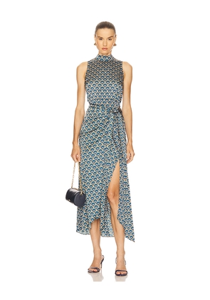 MISA Los Angeles Ophira Dress in Teal. Size XL. Also in L.