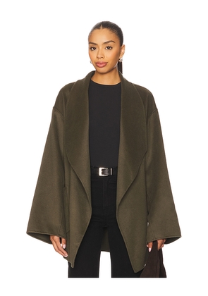 LAMARQUE Mekia Cardigan in Olive. Size XL. Also in M/L, XS/S.
