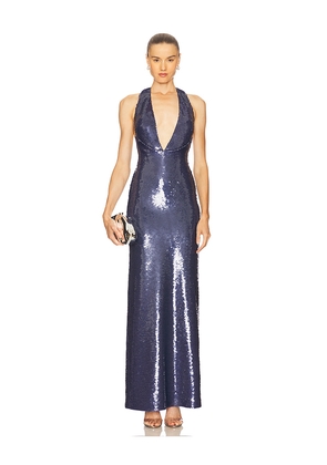 The New Arrivals by Ilkyaz Ozel Olympia Dress in Navy. Size 36/4. Also in 34/2.