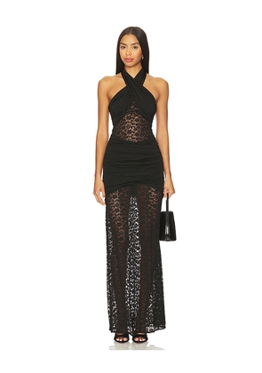 Lovers and Friends Sachi Gown in Black. Size M. Also in XS, S, L.