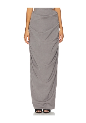MISHA The Henri Skirt in Grey. Size M. Also in L, XL.