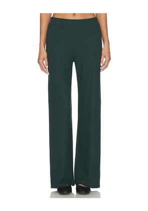 LESET Lauren Wide Leg Pant in Dark Green. Size M. Also in XL.