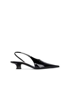 Lucasheva Aurora Slingback Pump in Black. Size 37. Also in 36, 38, 41.