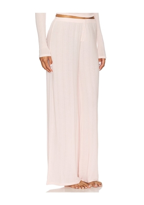 Negative Underwear Whipped Track Pant in Pink. Size L. Also in XS, S, M.