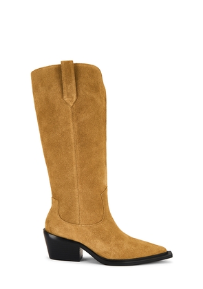 Nakedvice x REVOLVE The Reid Boot in Brown. Size 6. Also in 10, 7, 8, 9.
