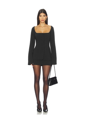 Lovers and Friends Piada Mini Dress in Black. Size M. Also in S, XS, XXS.