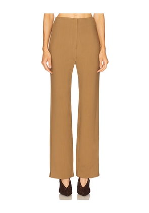 Nanushka Cybel Pant in Brown. Size M. Also in S.