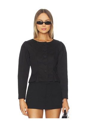 MAJORELLE Corrine Jacket in Black. Size M. Also in XS, S, L, XL.
