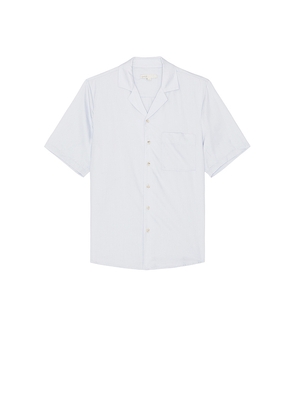 onia Lyocell Vacation Shirt in Blue. Size S. Also in L.